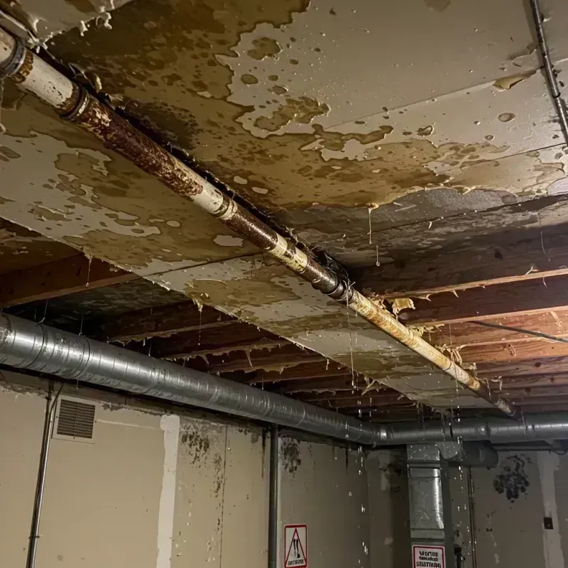 Ceiling Water Damage Repair in Pontiac, IL