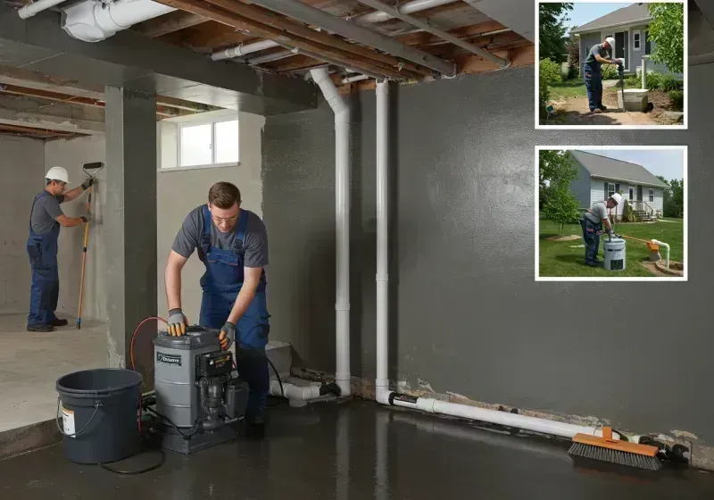 Basement Waterproofing and Flood Prevention process in Pontiac, IL